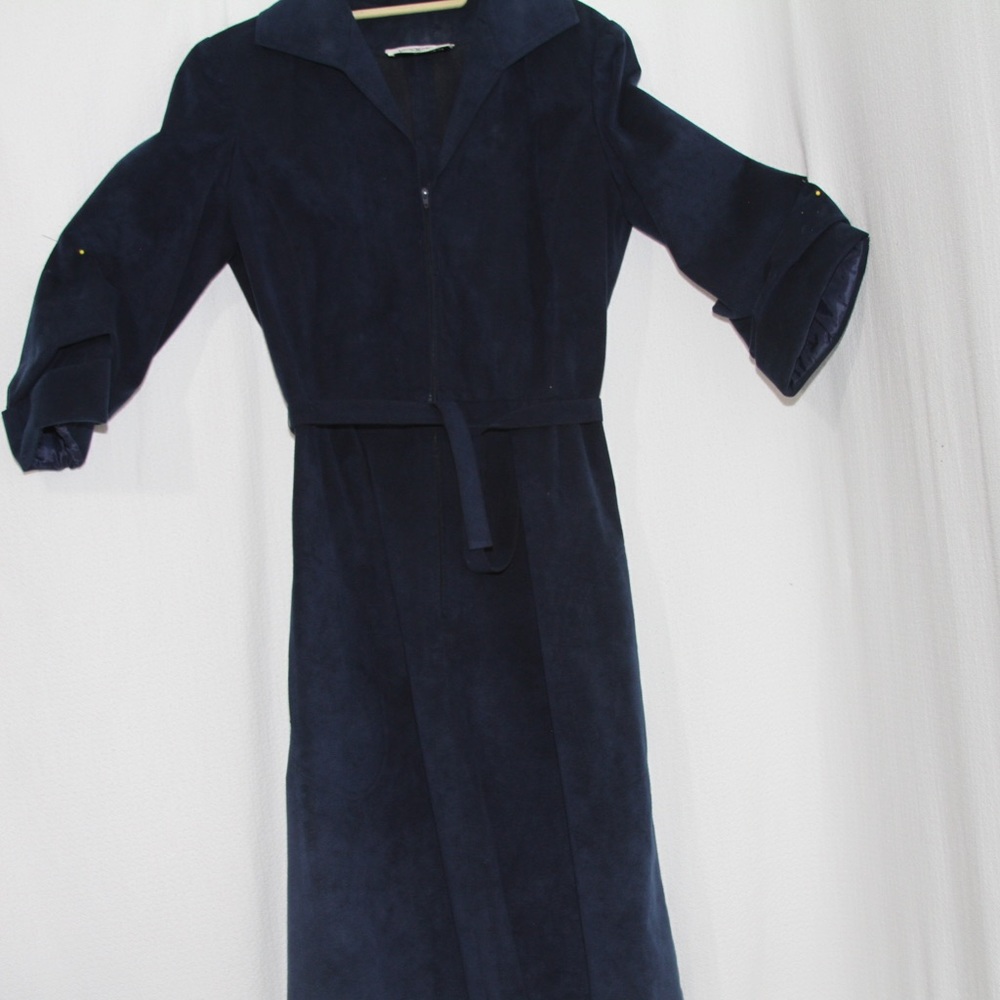 Vera Maxwell Ultra Suede Dress 3/4 Sleeve